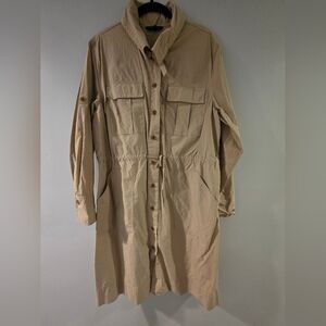 Banana Republic Beige Midi Dress